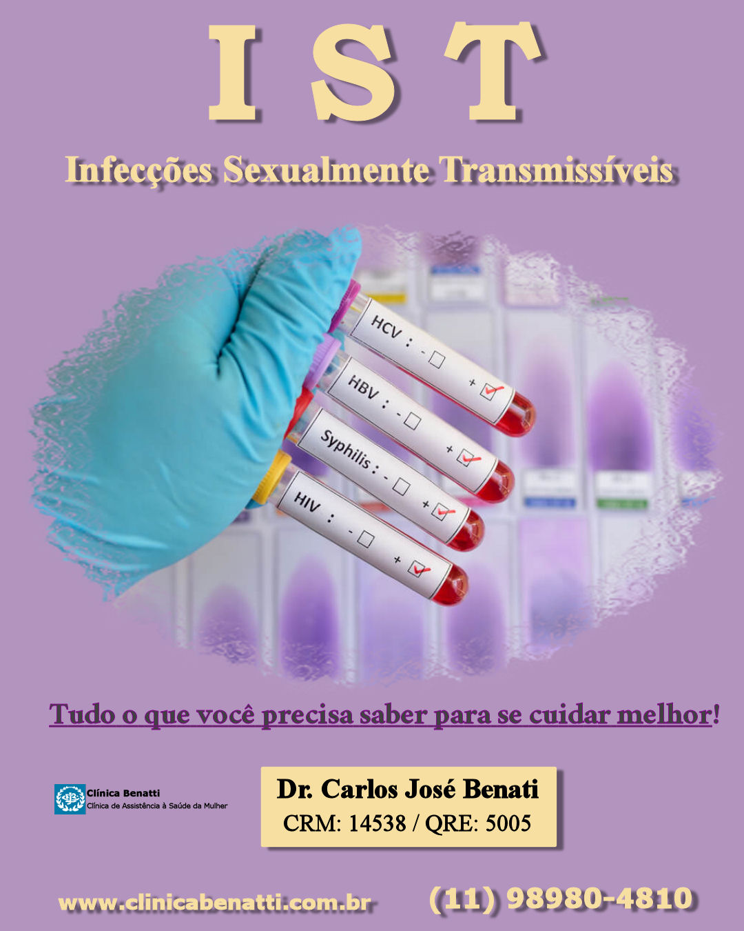 ISTs (Infecções Sexualmente Transmissíveis): o que você precisa saber para se cuidar melhor!