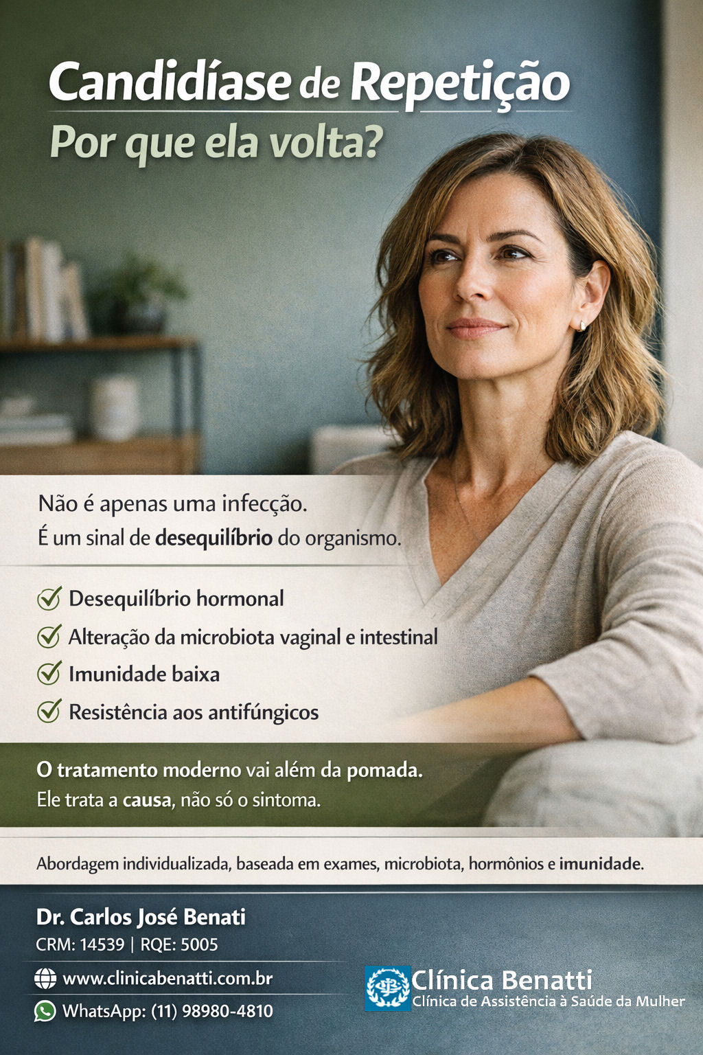 Candidíase de Repetição: por que ela volta e como tratar de forma eficaz?