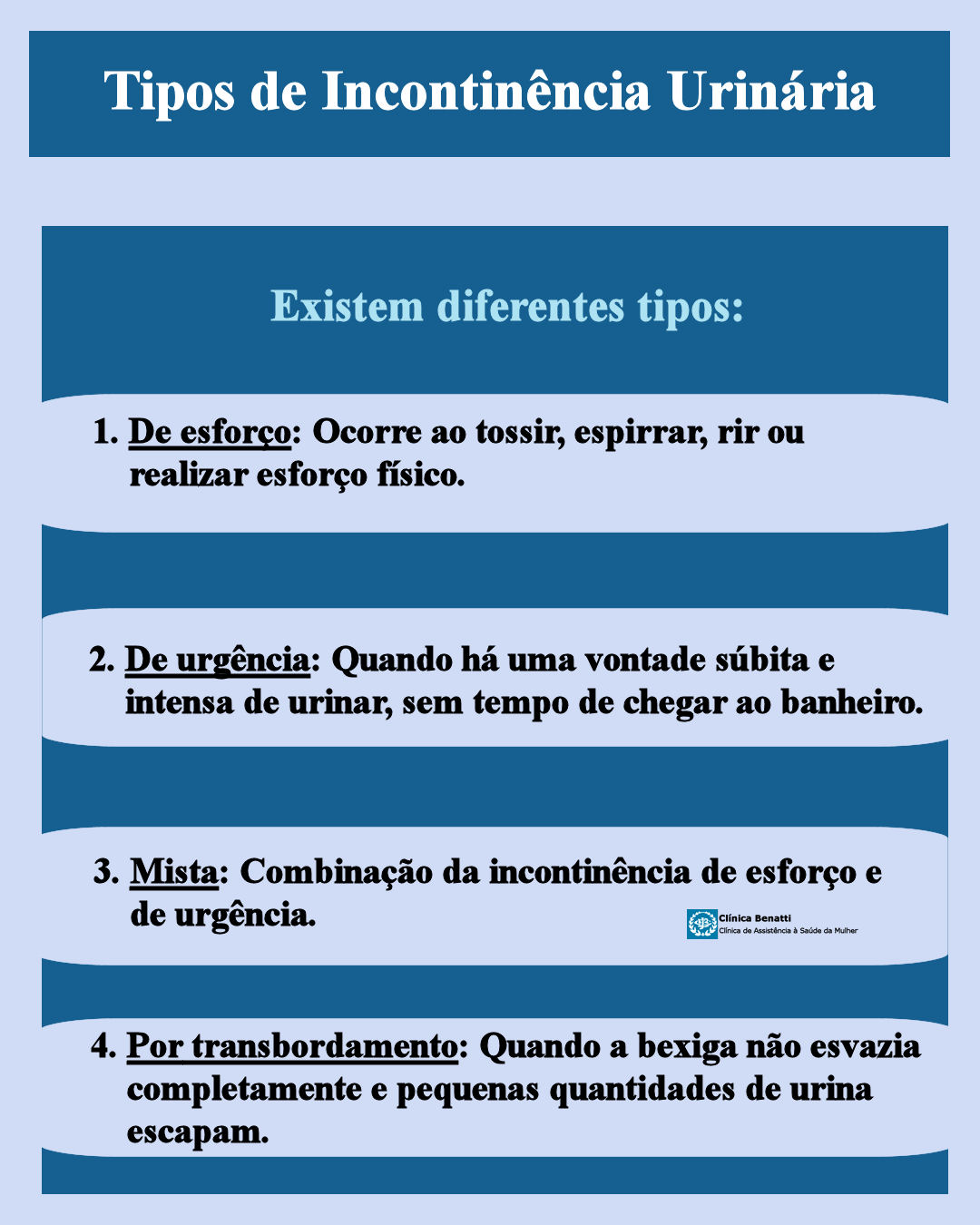 Tudo o que você precisa saber sobre Incontinência Urinária