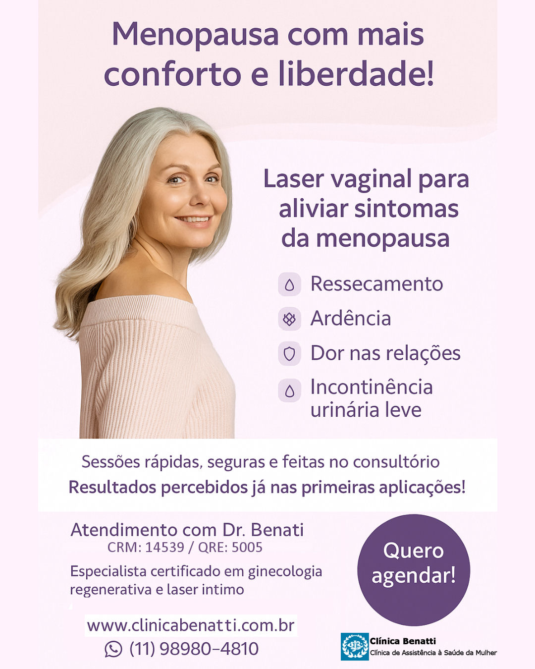 Laser Vaginal na Menopausa: Por que tantas mulheres estão aderindo?