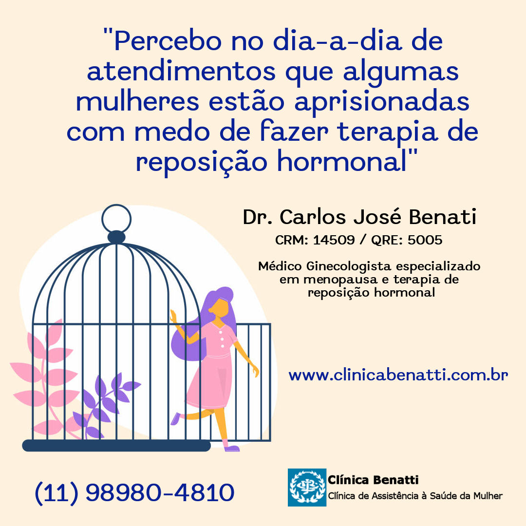 Reposição Hormonal: Medo ou Falta de Informação?