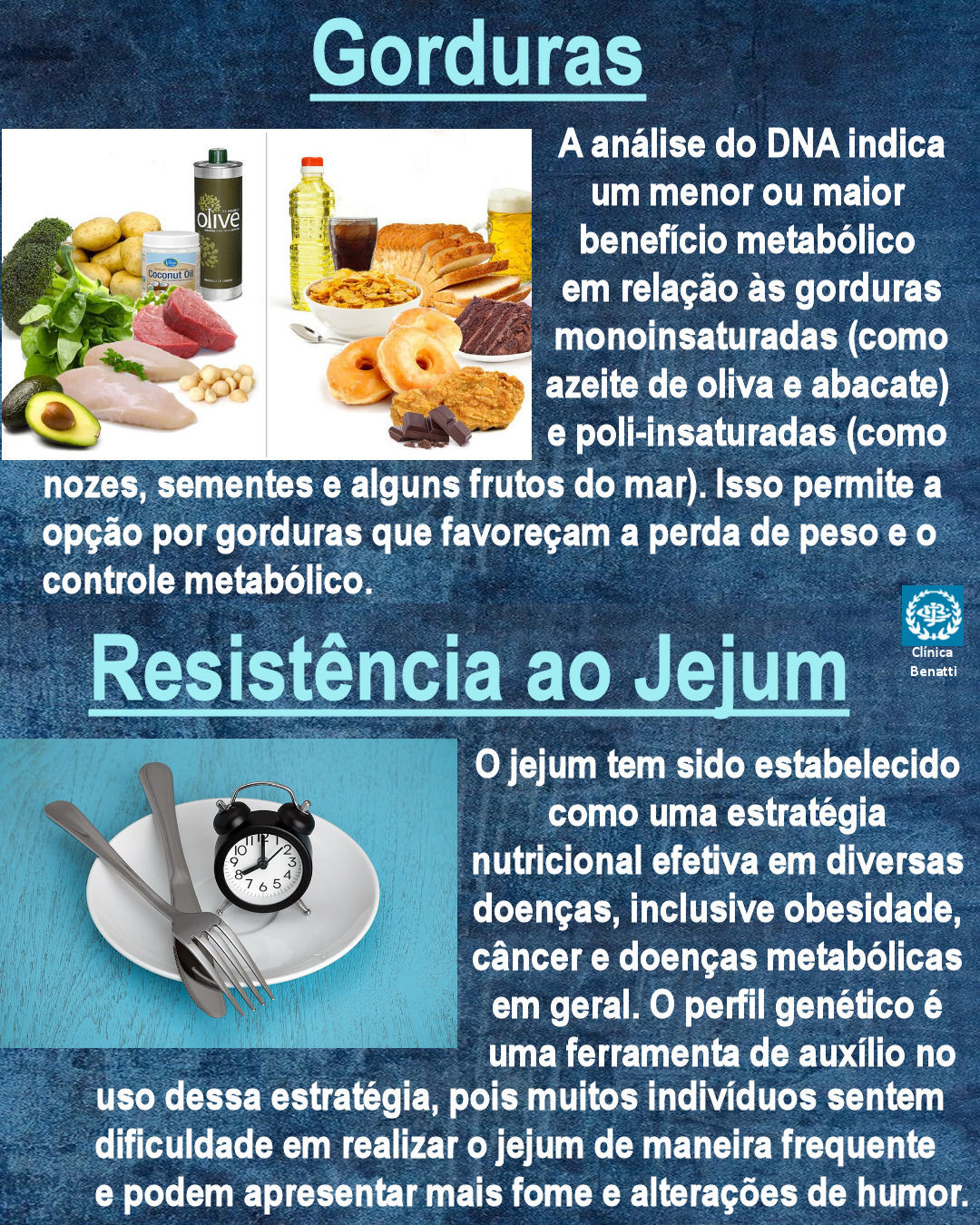 O Mapa da Nutrição está no DNA!