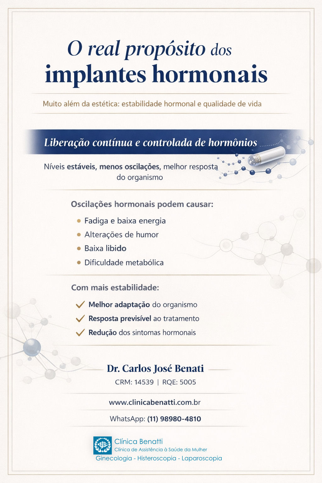 O Real Propósito dos Implantes Hormonais (quase ninguém fala disso)