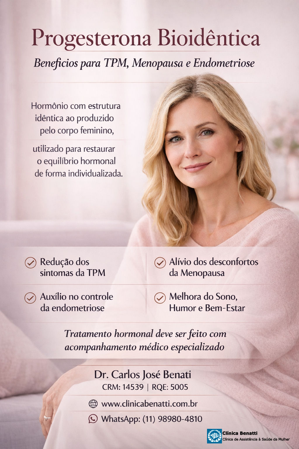 Progesterona Bioidêntica: Benefícios para TPM, Menopausa e Endometriose