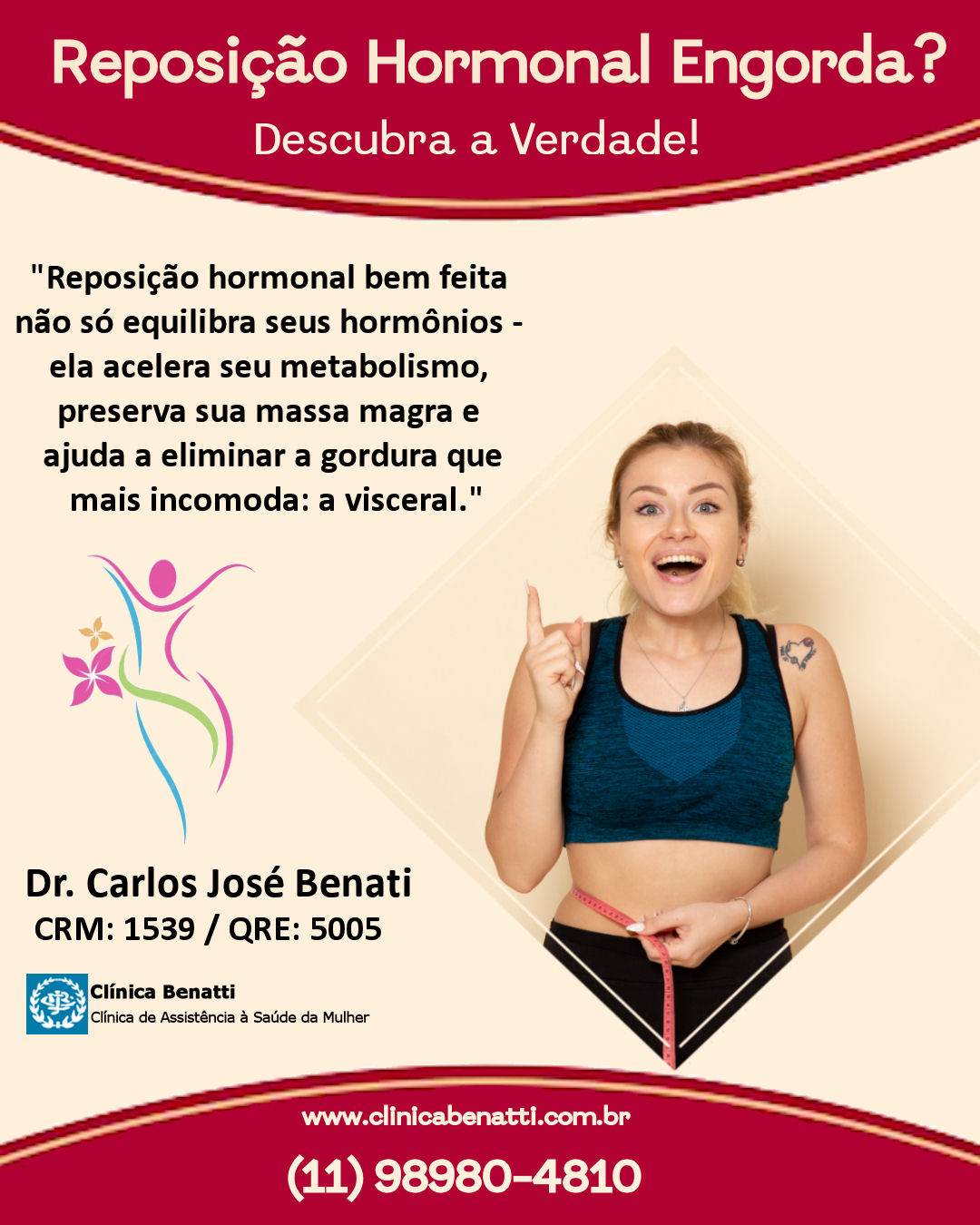 Reposição Hormonal Engorda? Descubra a Verdade!