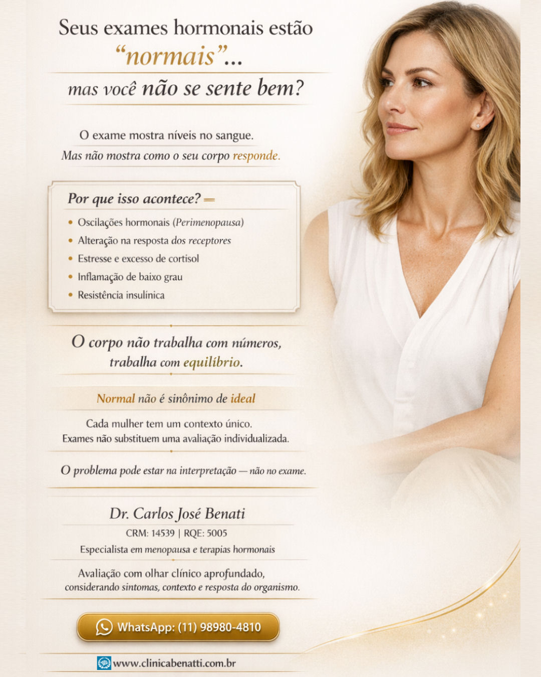 Seus Exames Hormonais estão “Normais”… mas você não se sente bem?