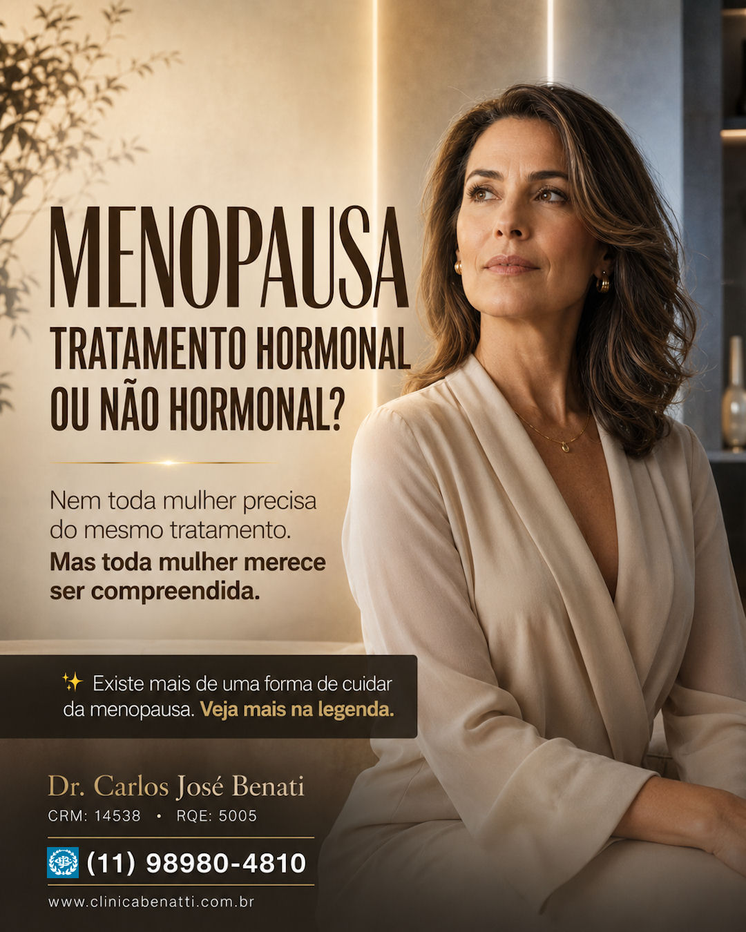 Tratamento hormonal e tratamento não hormonal na menopausa