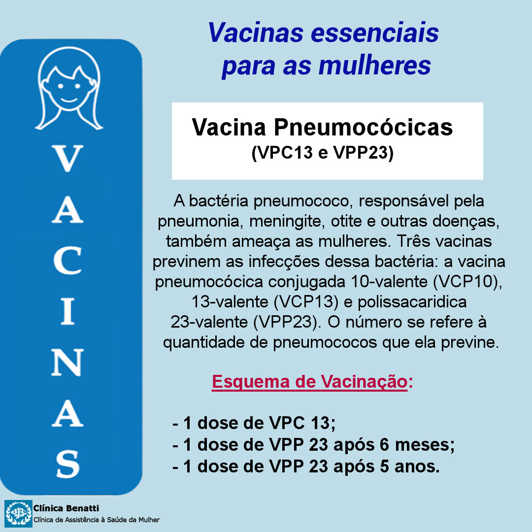 Vamos falar de vacinação feminina?